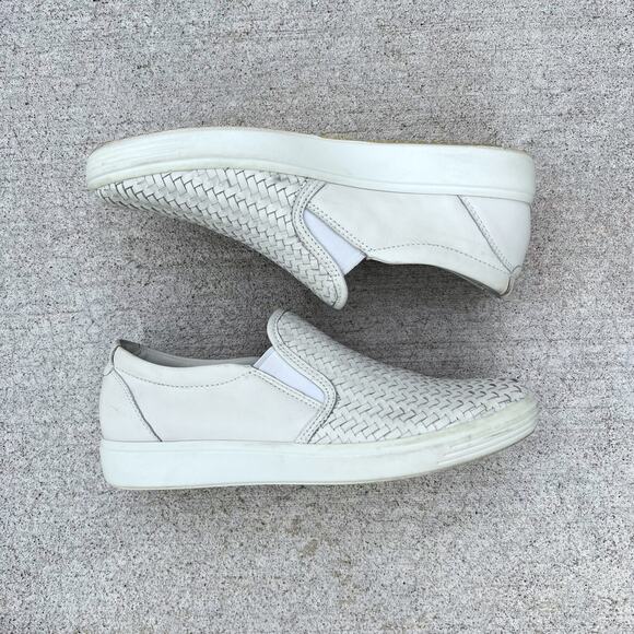 ECCO Soft 7 Woven Slip On Sneakers - Picture 7 of 7
